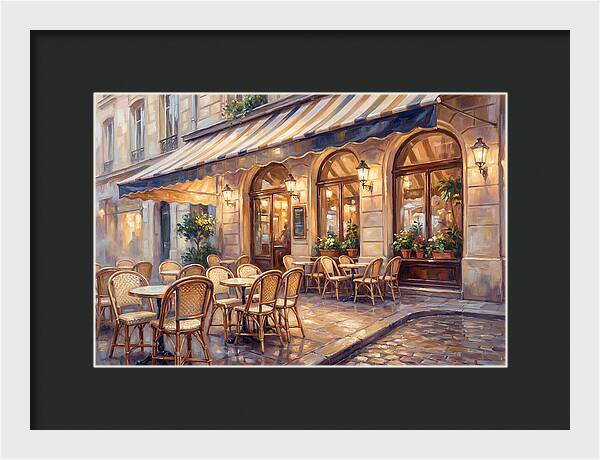 Parisian Caf Charm