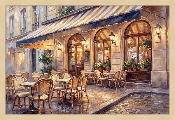 Parisian Caf Charm