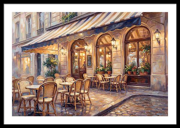Parisian Caf Charm