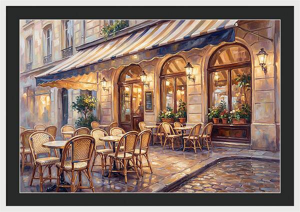Parisian Caf Charm