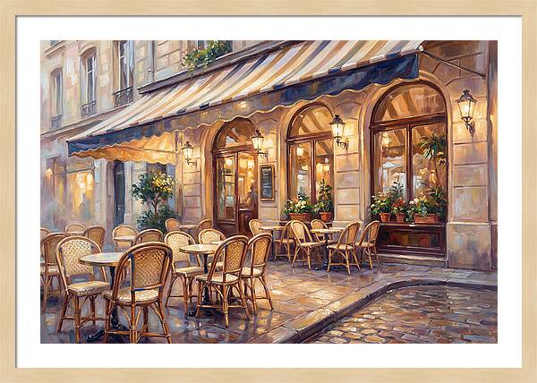 Parisian Caf Charm