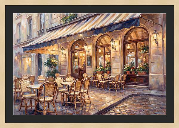 Parisian Caf Charm