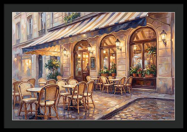 Parisian Caf Charm