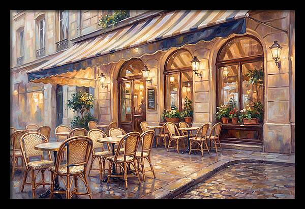Parisian Caf Charm