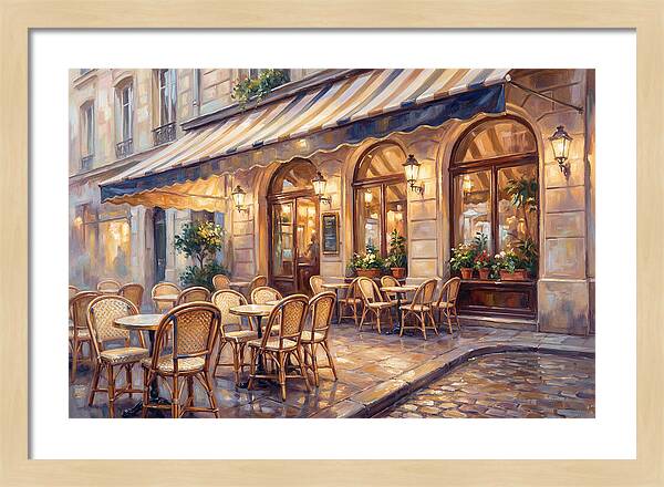 Parisian Caf Charm