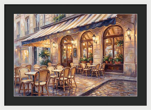 Parisian Caf Charm