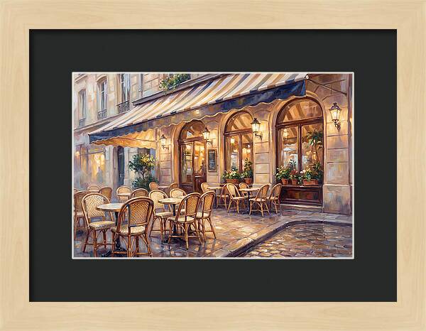 Parisian Caf Charm