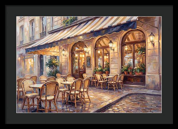 Parisian Caf Charm