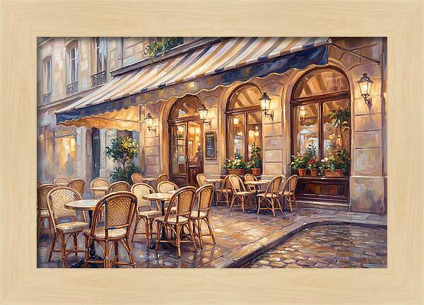 Parisian Caf Charm