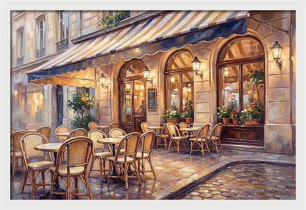 Parisian Caf Charm