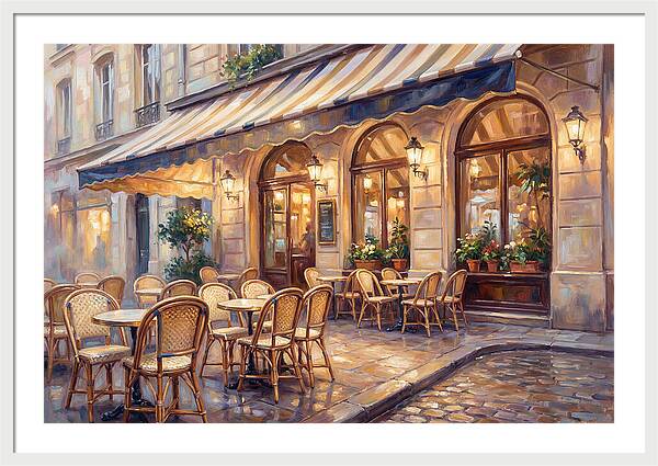 Parisian Caf Charm