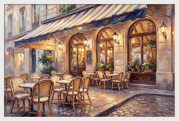 Parisian Caf Charm