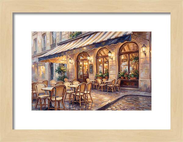 Parisian Caf Charm