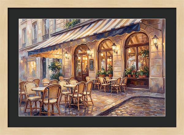Parisian Caf Charm