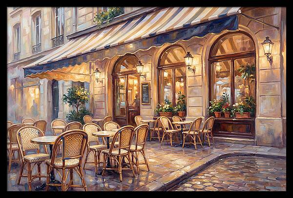 Parisian Caf Charm