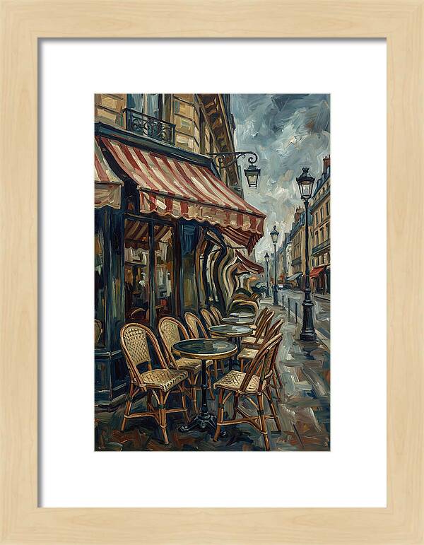 Parisian Caf Scene