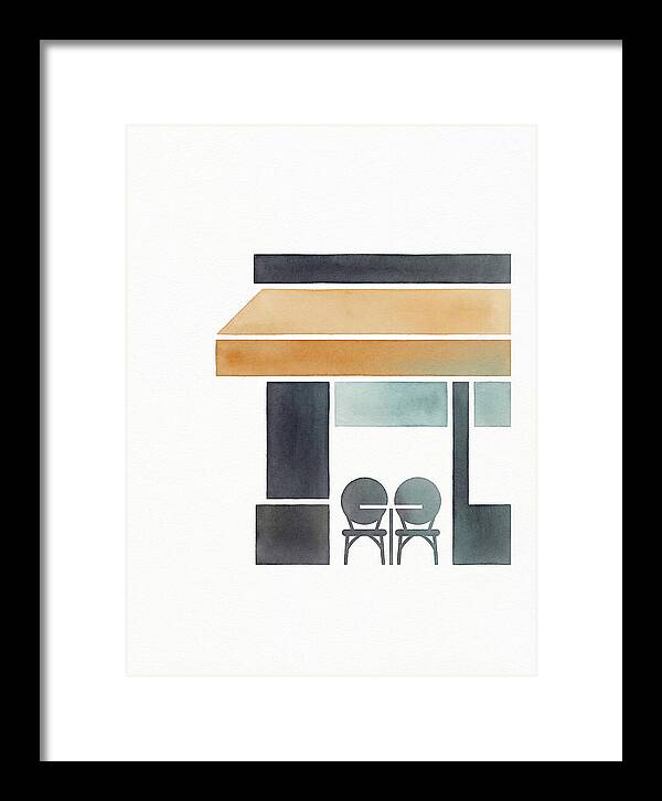 Parisian Caf Serenity