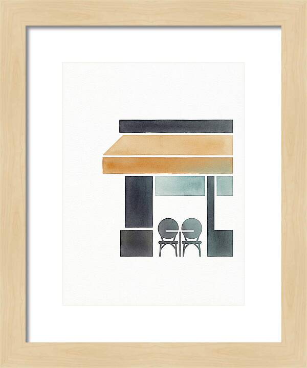 Parisian Caf Serenity