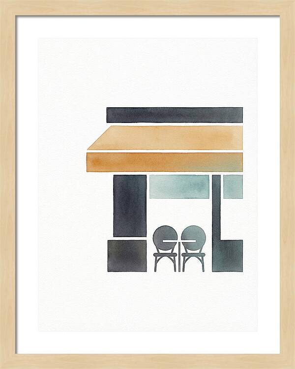 Parisian Caf Serenity