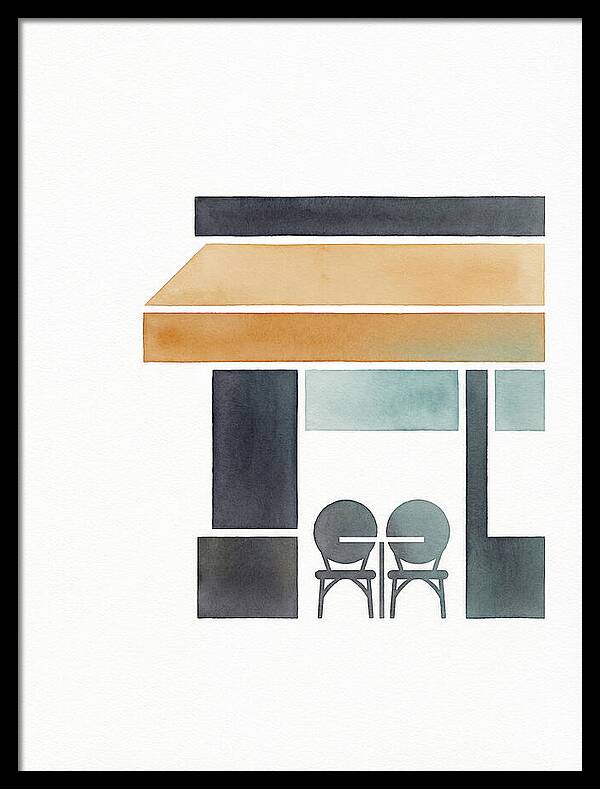 Parisian Caf Serenity