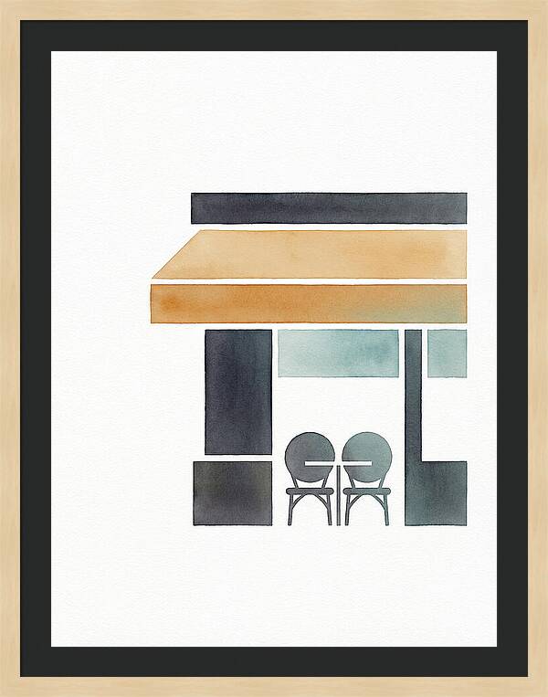 Parisian Caf Serenity