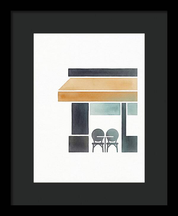 Parisian Caf Serenity