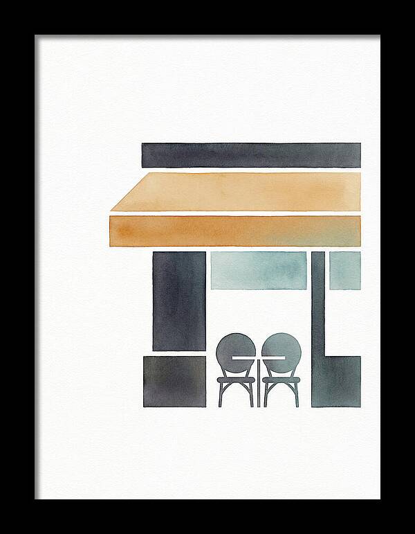 Parisian Caf Serenity