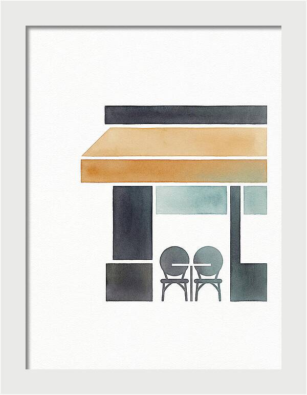 Parisian Caf Serenity