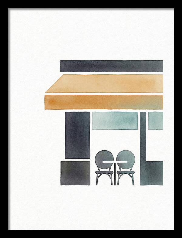 Parisian Caf Serenity