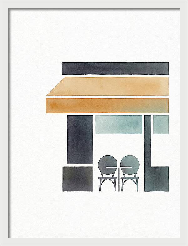 Parisian Caf Serenity