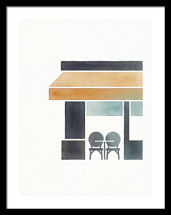 Parisian Caf Serenity