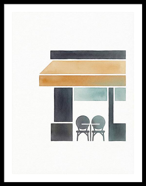 Parisian Caf Serenity