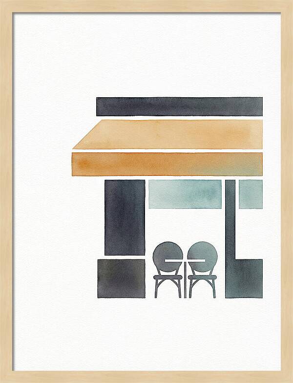 Parisian Caf Serenity
