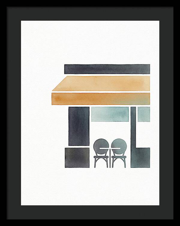 Parisian Caf Serenity