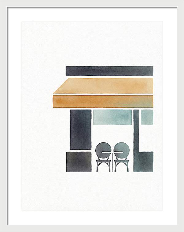 Parisian Caf Serenity