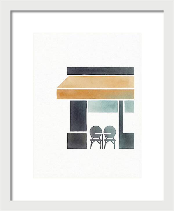 Parisian Caf Serenity