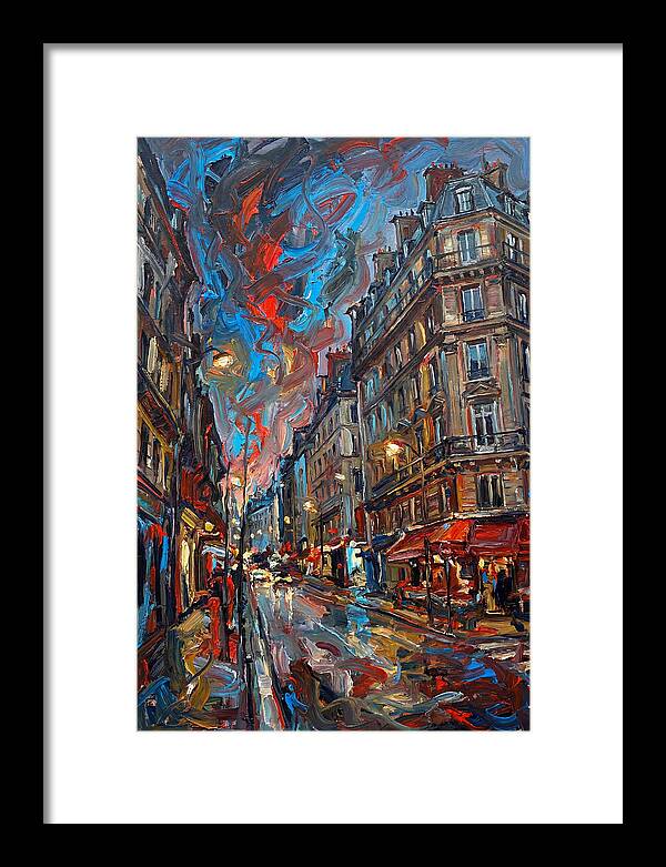 Parisian Evening Reflections