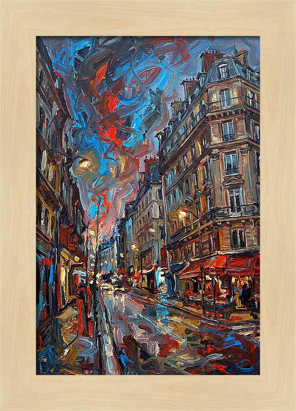 Parisian Evening Reflections