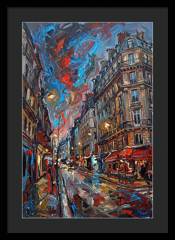 Parisian Evening Reflections