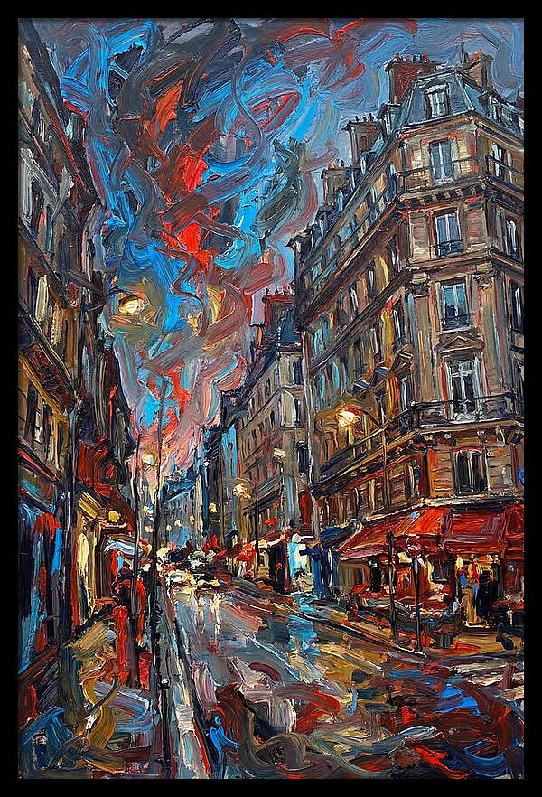 Parisian Evening Reflections