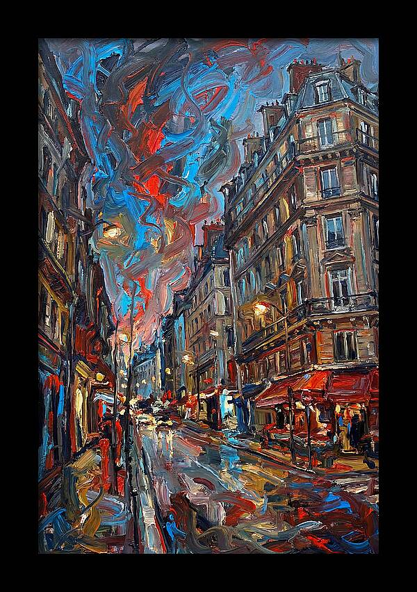 Parisian Evening Reflections