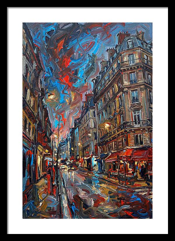 Parisian Evening Reflections