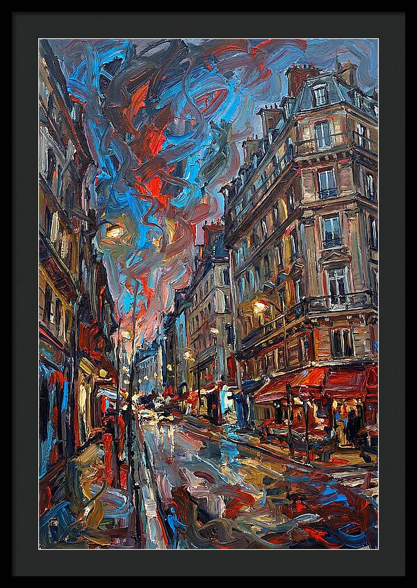 Parisian Evening Reflections