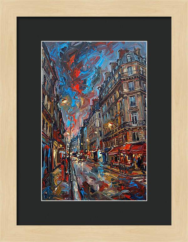 Parisian Evening Reflections