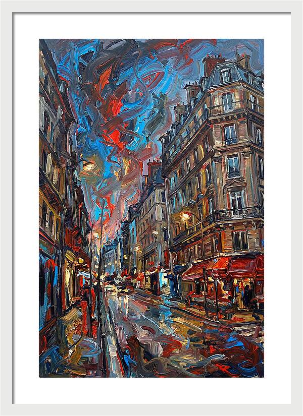 Parisian Evening Reflections