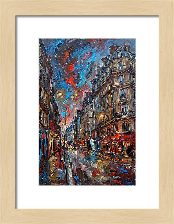 Parisian Evening Reflections