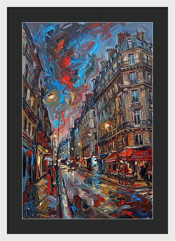 Parisian Evening Reflections