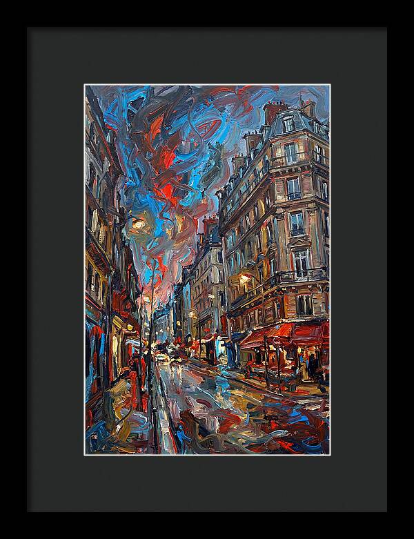 Parisian Evening Reflections