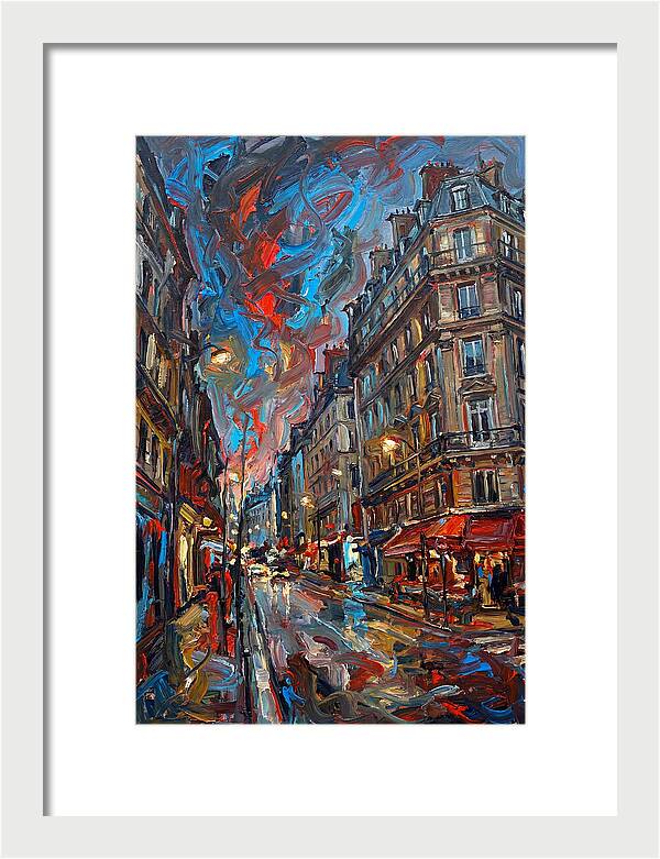 Parisian Evening Reflections