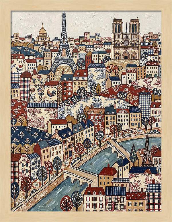 Parisian Landscape Charm